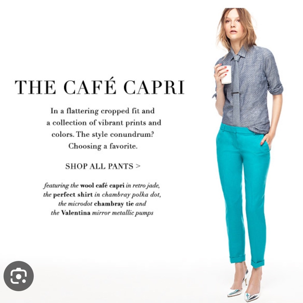 J. Crew cafe capri